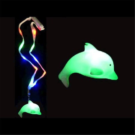 Endless Games LED Dolphin Charm Necklace with Lightup Lanyard EN2796782
